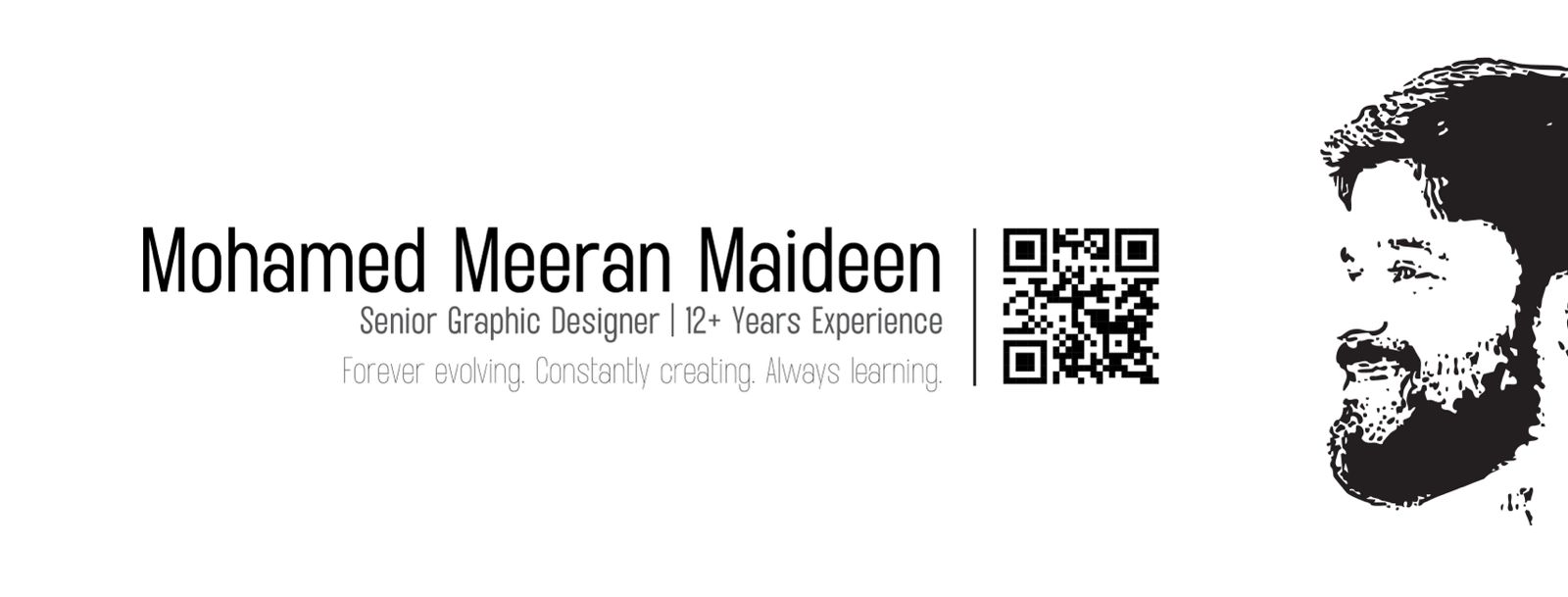 Mohamed Meeran Maideen — Senior Graphic Designer, 12+ Years Experience